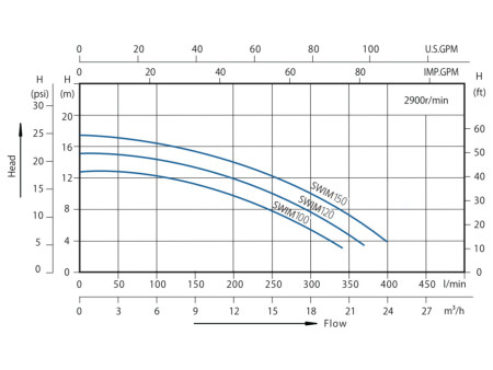 0,75 kW Oxygen Swim-1 Havuz Pompası